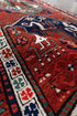 Antique Kazak Area Rug (4' x 8')